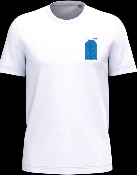 White TUNIS T-Shirt